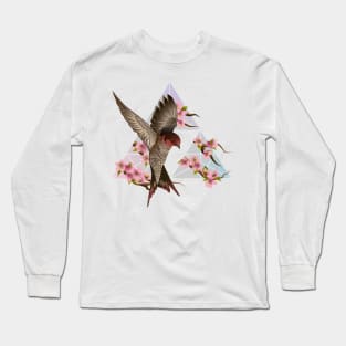 Swallow Landing Long Sleeve T-Shirt